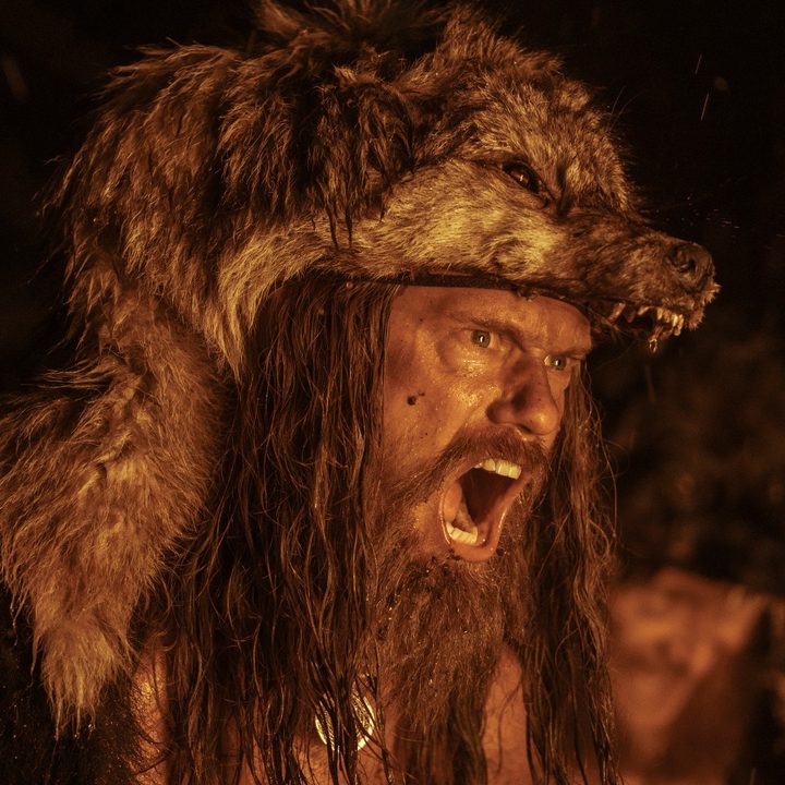 Alexander Skarsgård screams for battle In The Northmen.