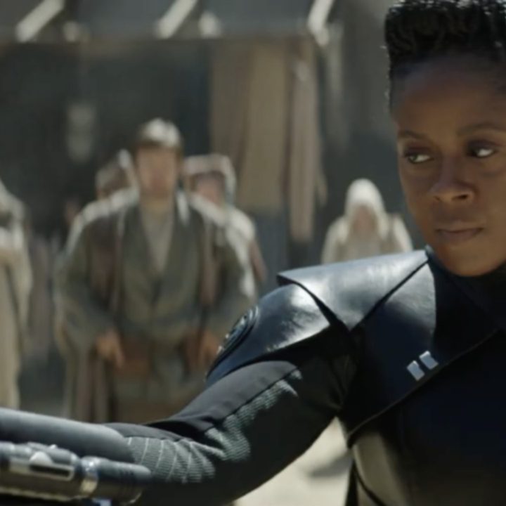 Moses Ingram as the Third Sister in Obi-Wan Kenobi.