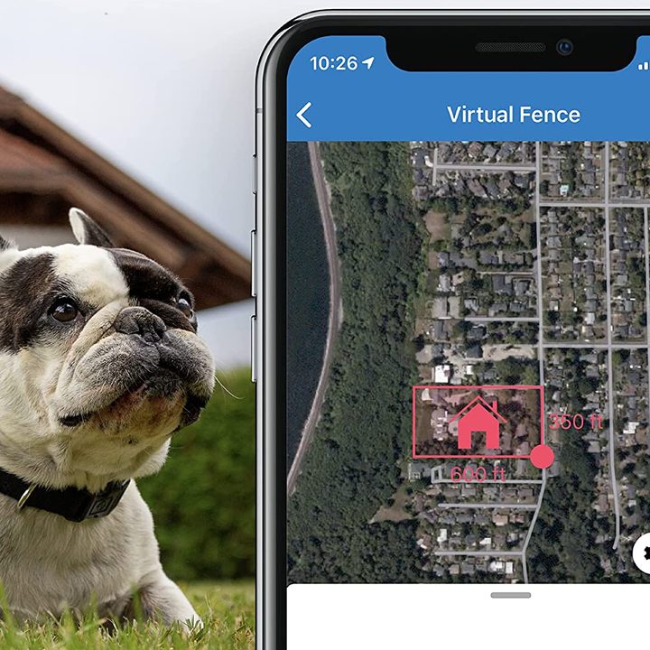 The Tractive Waterproof GPS Tracker.