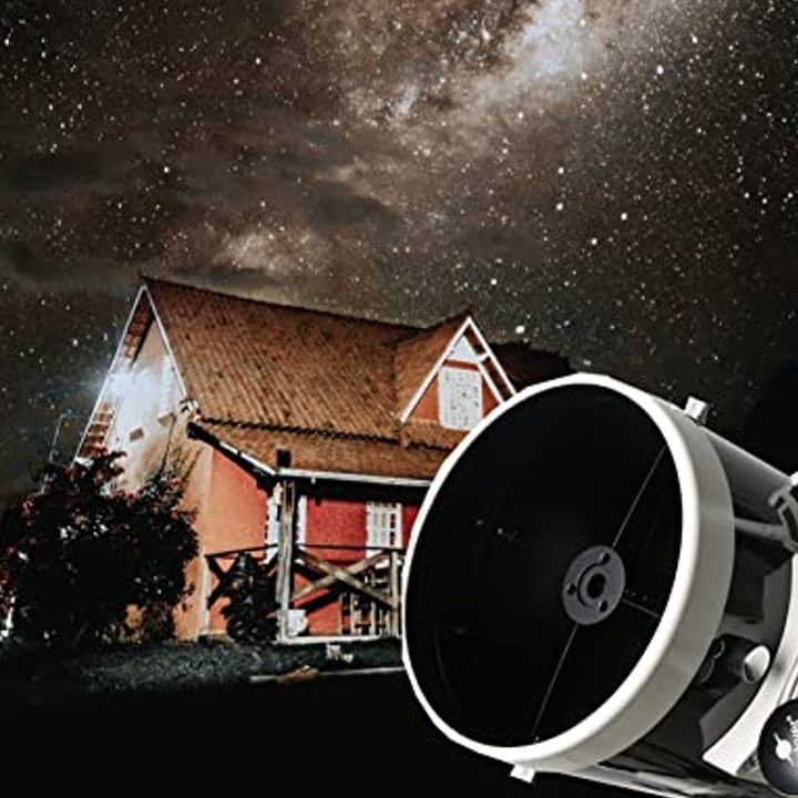 Viewing the night sky with a Gskyer 130EQ Professional Astronomical Reflector Telescope.