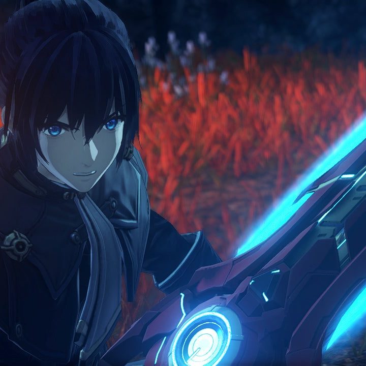Xenoblade Chronicles 3's protagonist Noah wields a glowing sword.