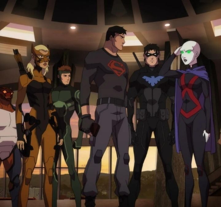 The main team from Young Justice: Outsiders.