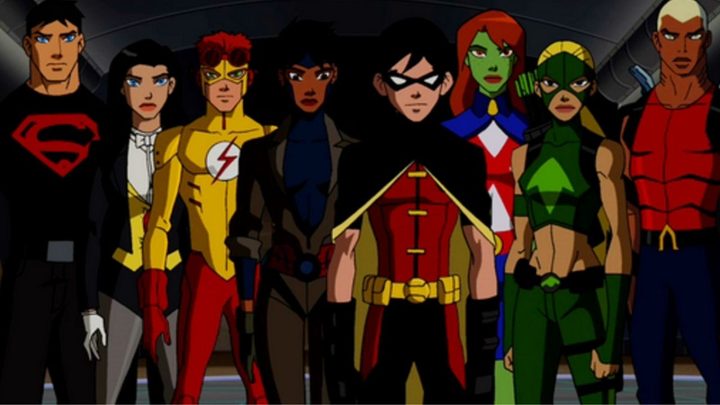 The season one cast of Young Justice.