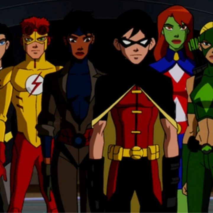 The season one cast of Young Justice.