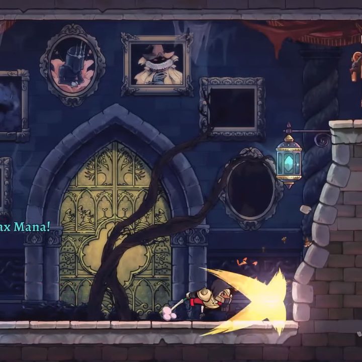 An assassin slashes in a cross.