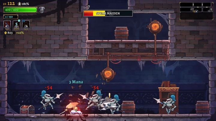 A ronin slashing a bunch of enemies.