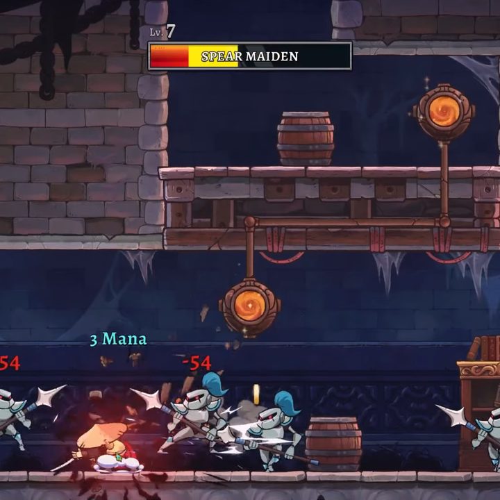 A ronin slashing a bunch of enemies.