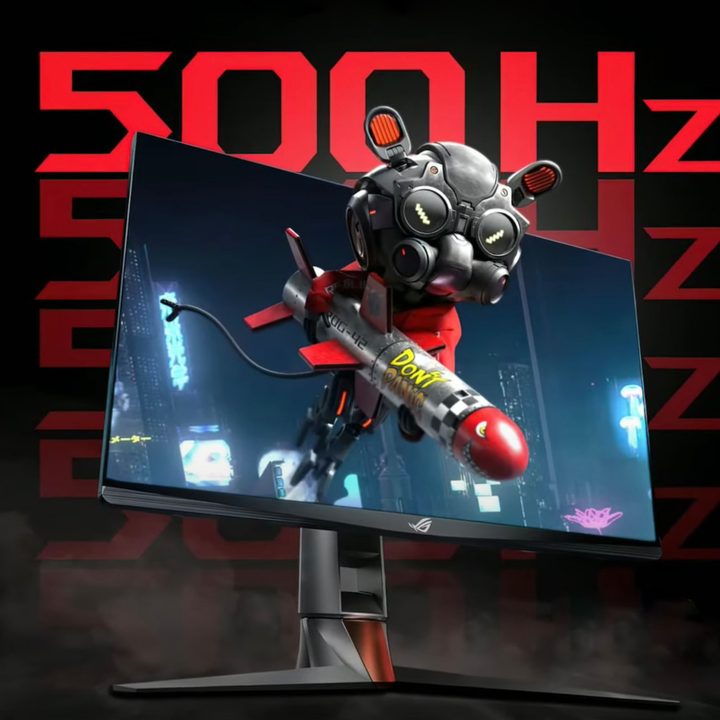 Asus ROG Swift 500Hz monitor.