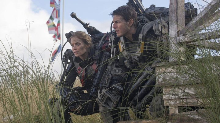 Tom Cruise and Emily Blunt star in Edge of Tomorrow.