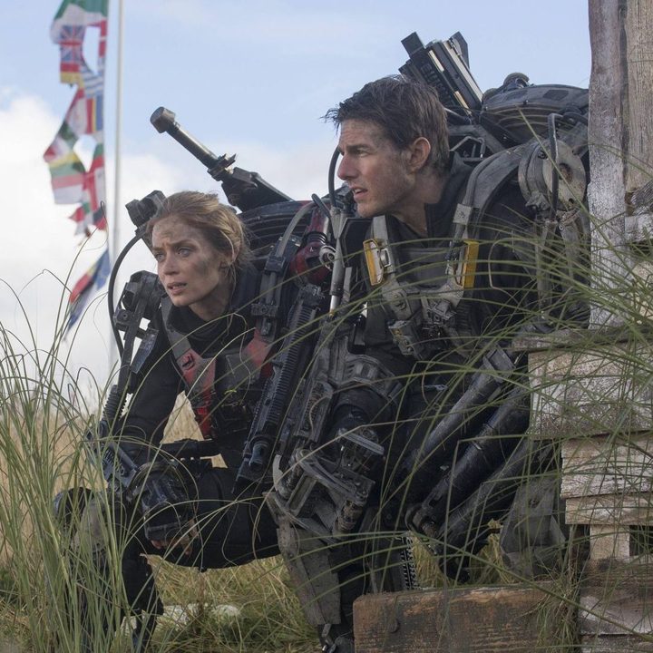 Tom Cruise and Emily Blunt star in Edge of Tomorrow.