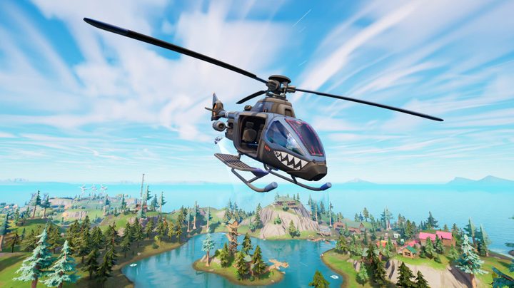 Choppa in Fortnite.