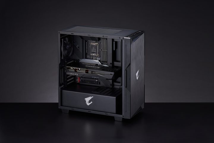 The front of a Project Stealth PC.