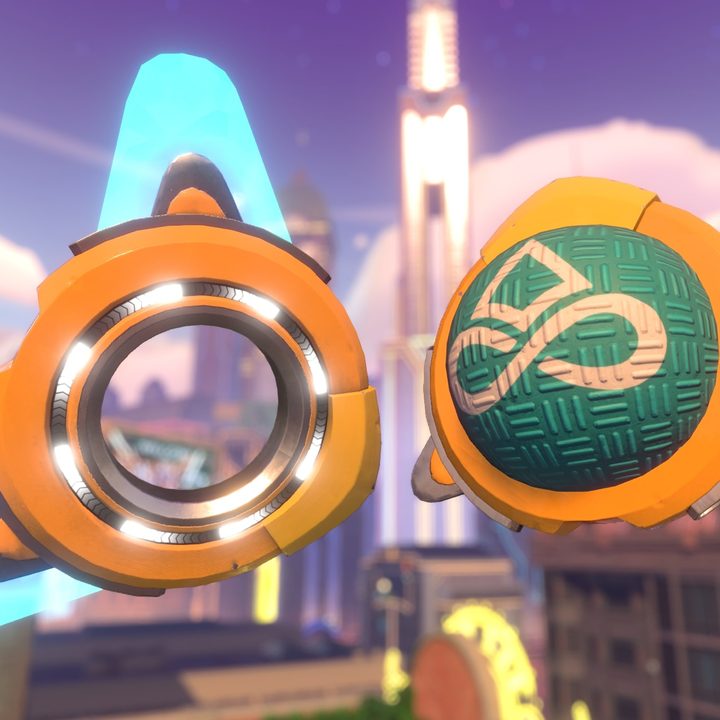 A boomerang ball appears in Knockout City.