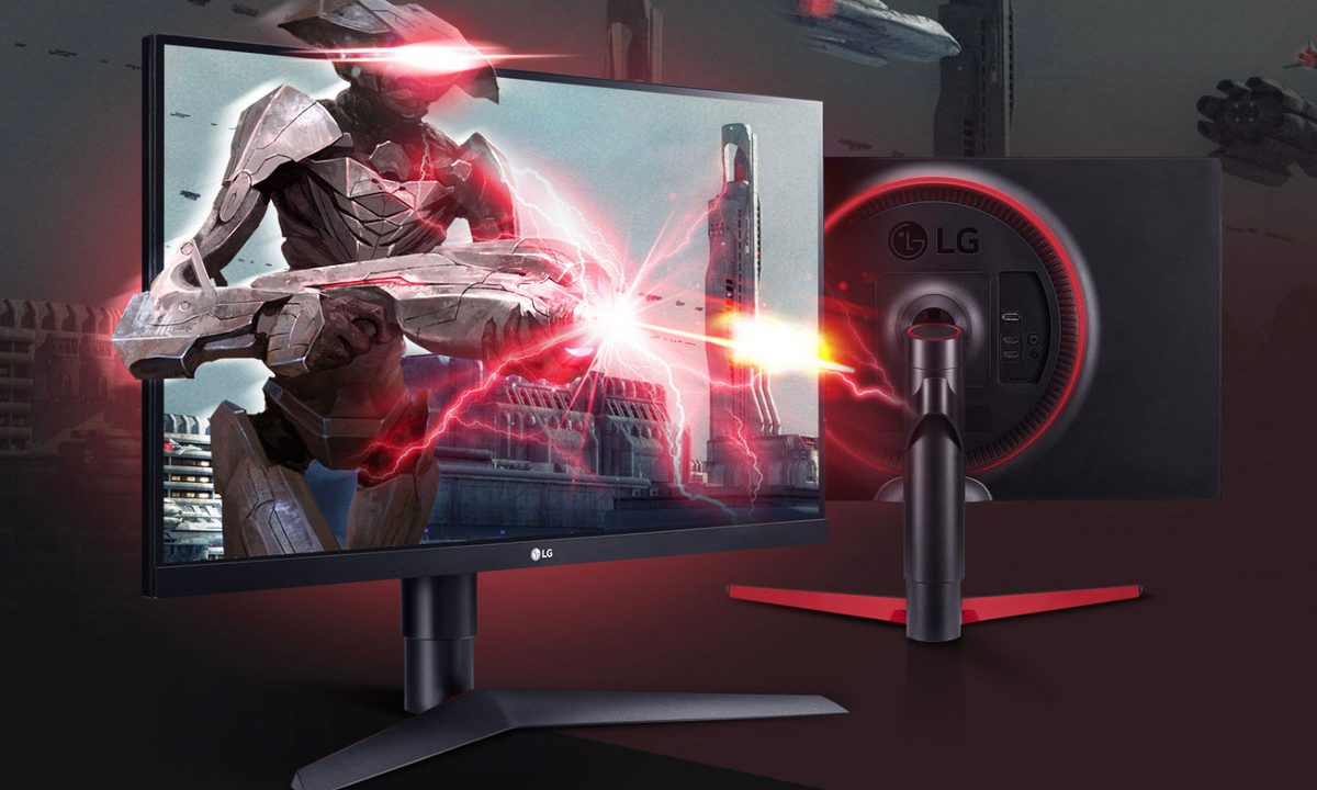 The LG Ultragear 27GL650F gaming monitor.