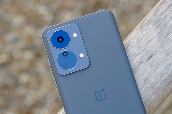 The OnePlus Nord 2T's camera module.
