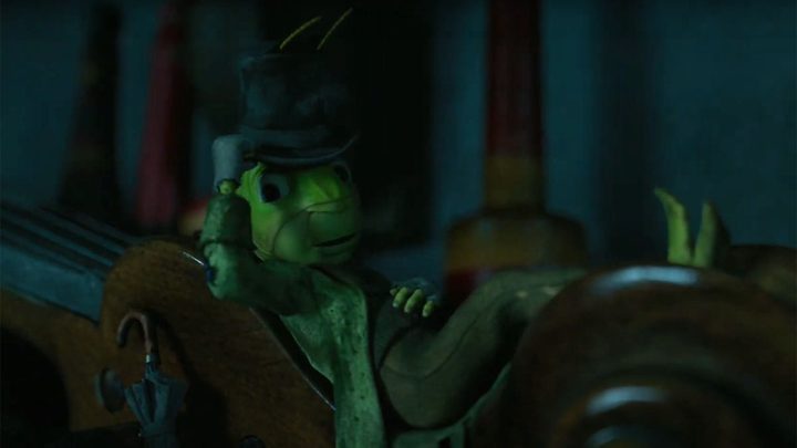 Jiminy Cricket in Pinocchio.