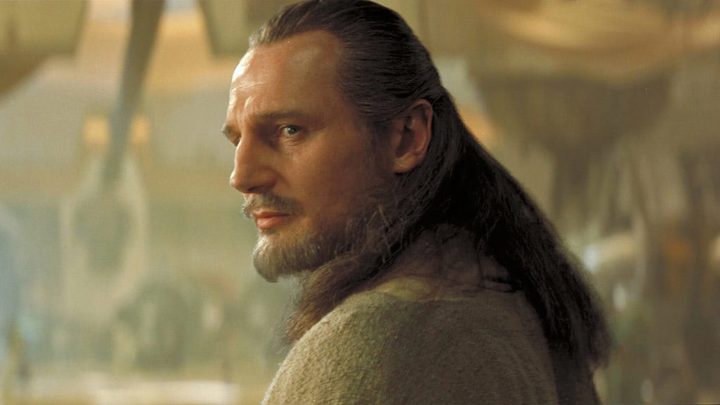 Qui-Gon stares
