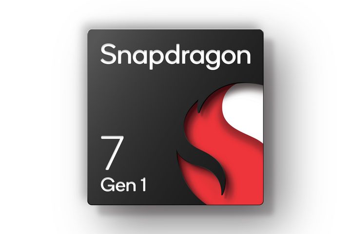 Digital render of Qualcomm Snapdragon 7 Gen 1 chipset.