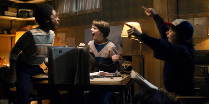 The cast of Stranger Things plays D&D.