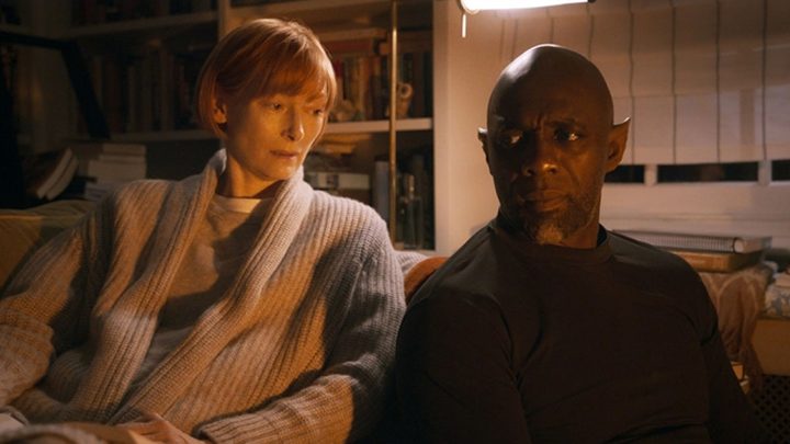 Tilda Swinton and Idris Elba in Three Thousand Years of Longing.