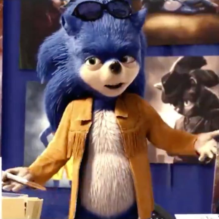 "Ugly Sonic" appears in Chip n Dale Rescue Rangers.