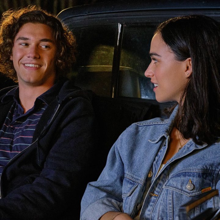 Eli and Auden talk at night in Along for the Ride.
