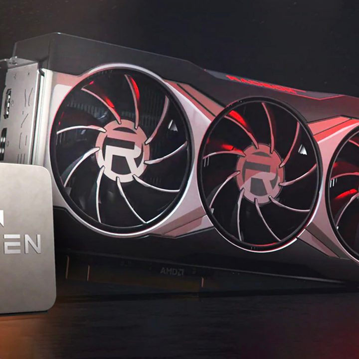 AMD Radeon RX 6000 graphics card.