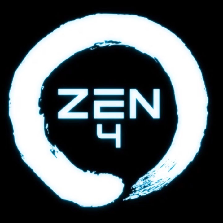 AMD Zen 4 logo.