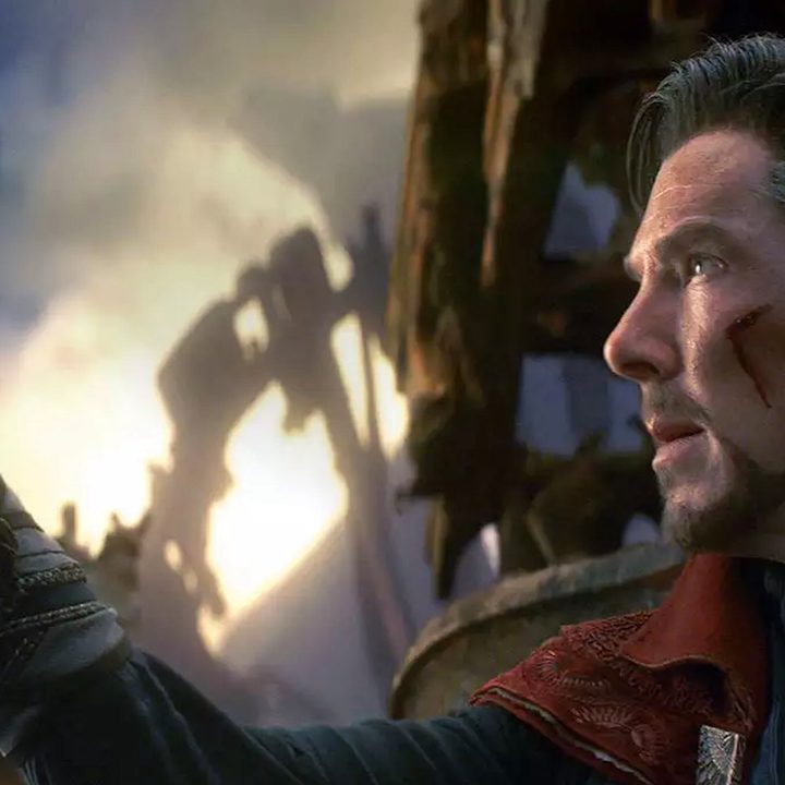 Benedict Cumberbatch stars as Dr. Strange in The Avengers.