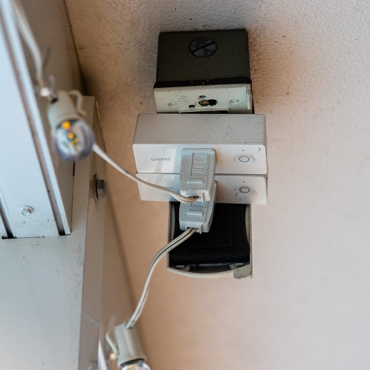Wemo smart plugs.