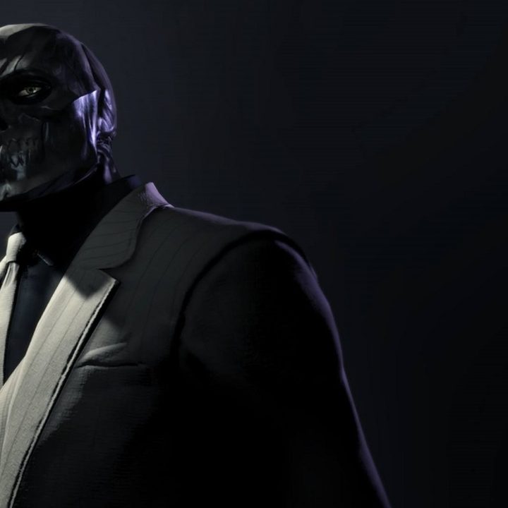 Promotional art of Black Mask in Batman: Arkham Origins.