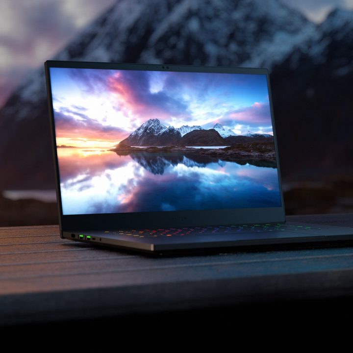 The new Razer Blade 15 with a 240Hz OLED display.