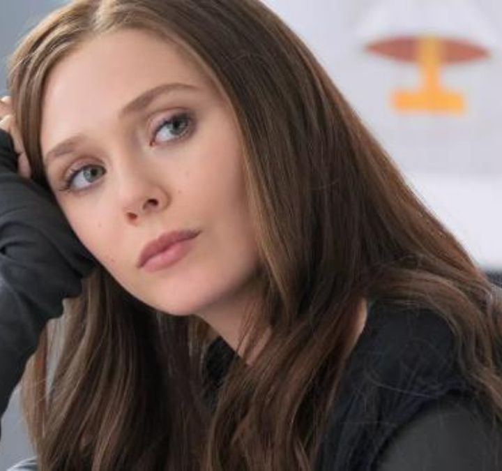 Wanda looking pensive in Captain America: Civil War.