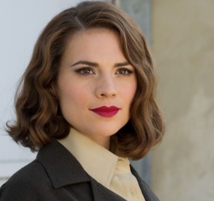 Peggy Carter looking to the distance in The First Avenger.