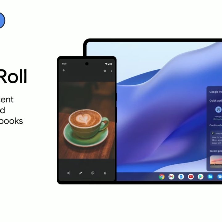 The Chrome OS Camera Roll Feature.