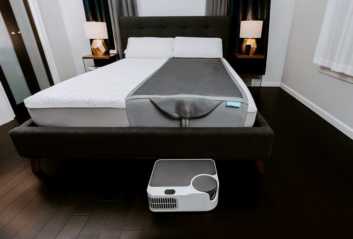 The Dock Pro ME covers only one side of the bed.