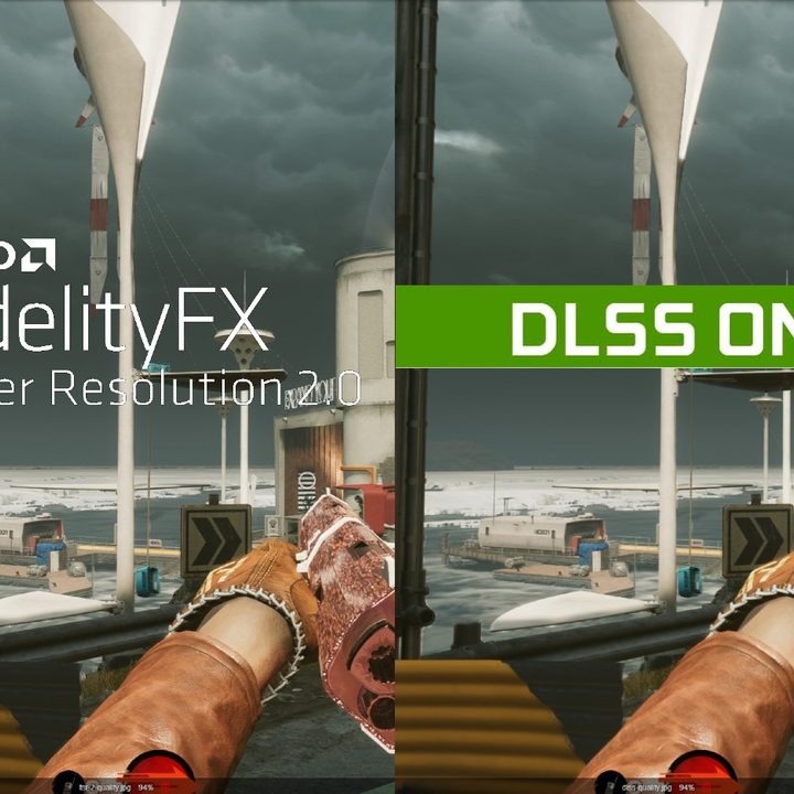Quality mode comparison for FSR 2.0.