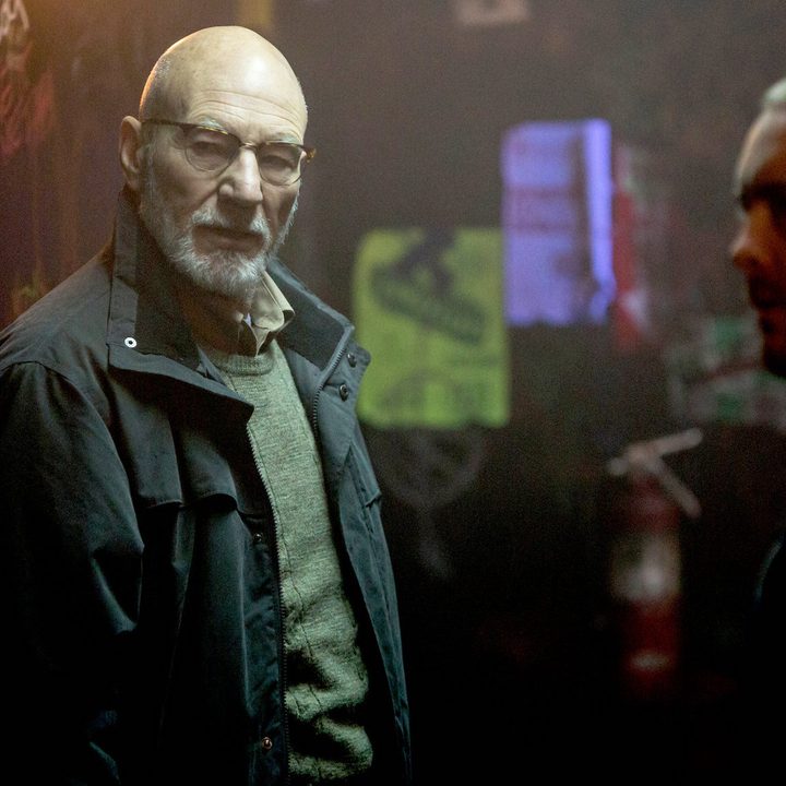 Patrick Stewart stars in Green Room, from A24.