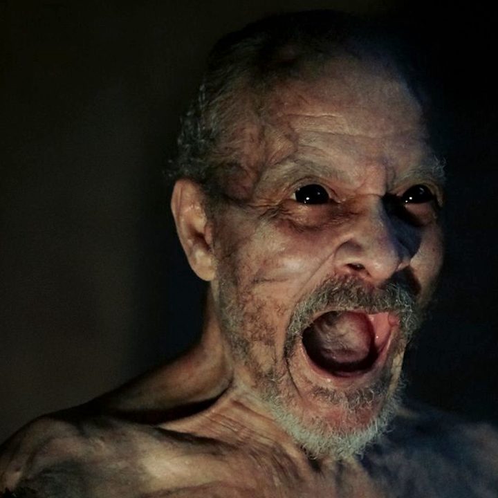 A man screams in horror in It Comes at Night.