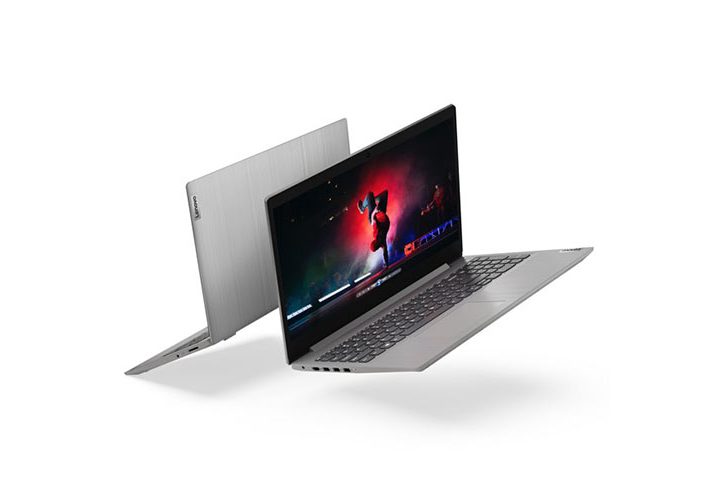 Two Lenovo Ideapad 3i 14-inch laptops on a white background against each other.