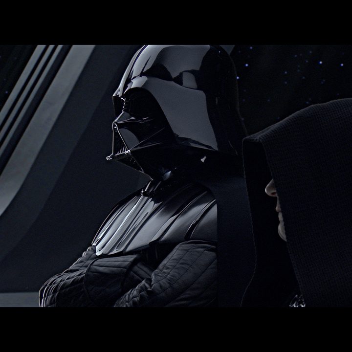 A Star Wars: The Cinematic Vision image featuring Darth Vader.