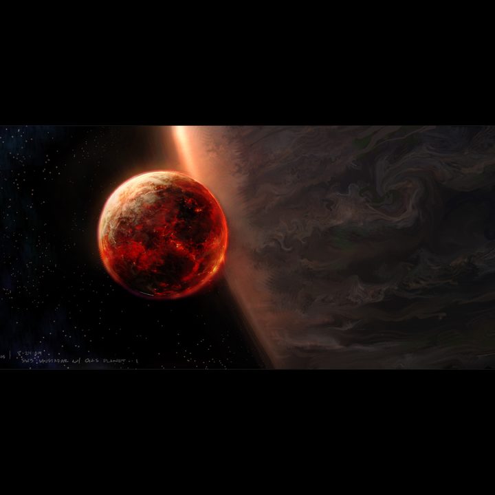 A Star Wars: The Cinematic Vision image featuring a scene from spacer