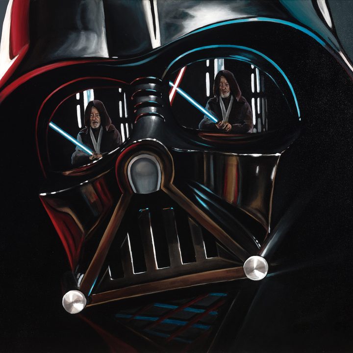 A Star Wars: The Cinematic Vision image featuring Darth Vader.