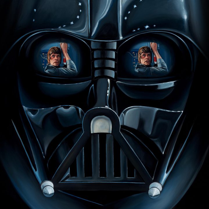 A Star Wars: The Cinematic Vision image featuring Darth Vader.