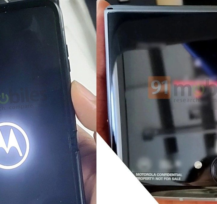 Alleged Motorola Razr 3 in hand.