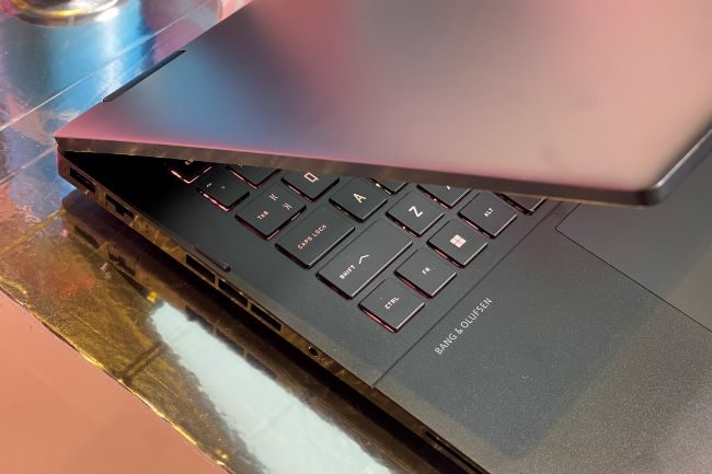 The black version of the HP Omen 16.