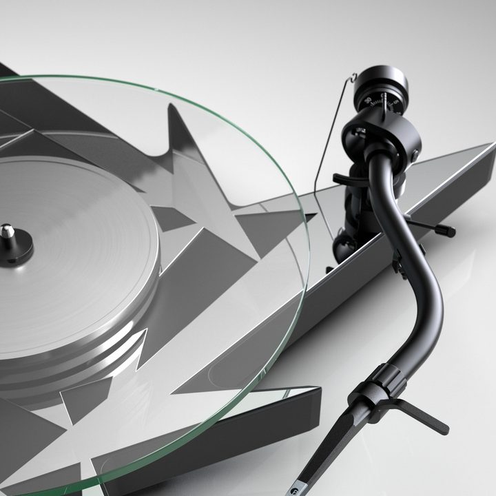 Pro-Ject audio's limited edition Metallica turntable.