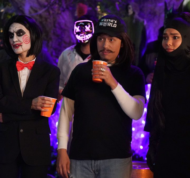A Halloween Party in Rutherford Falls.