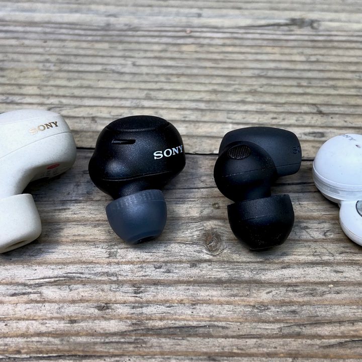 Comparison of Sony wireless earbud .