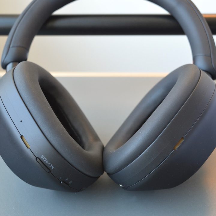 Sony WH-1000XM5 wireless headphones.